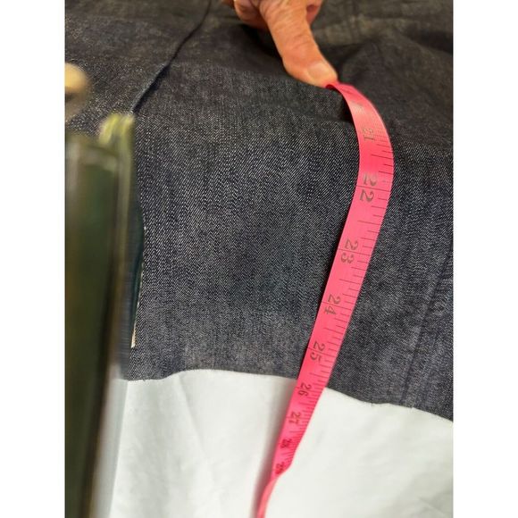 Halograph Sailor style dark denim skirt - Picture 4 of 5